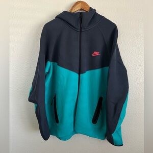 Nike Sportswear Tech Fleece Zip Up Hoodie Athletic Dusty Cactus Men’s Size 2XL
